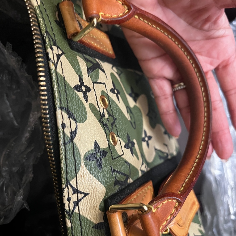Louis Vuitton Takashi Murakami Camouflage Speedy Monogramouflage 35 - Picture 15 of 16